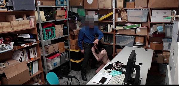  Shoplyfter - Pale Skinny Teen Banned & Fucked For Stealing